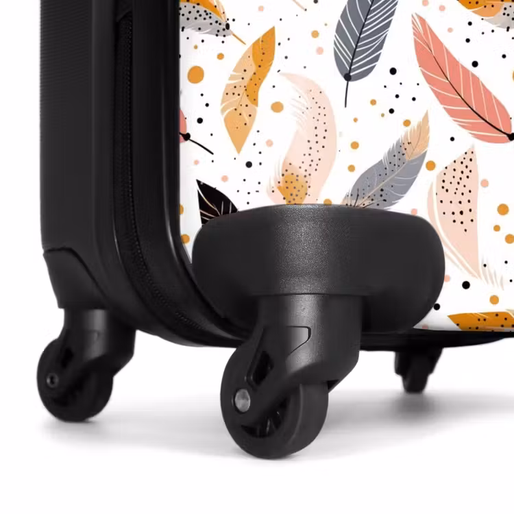 Valise - Boho - Motif plume — 6