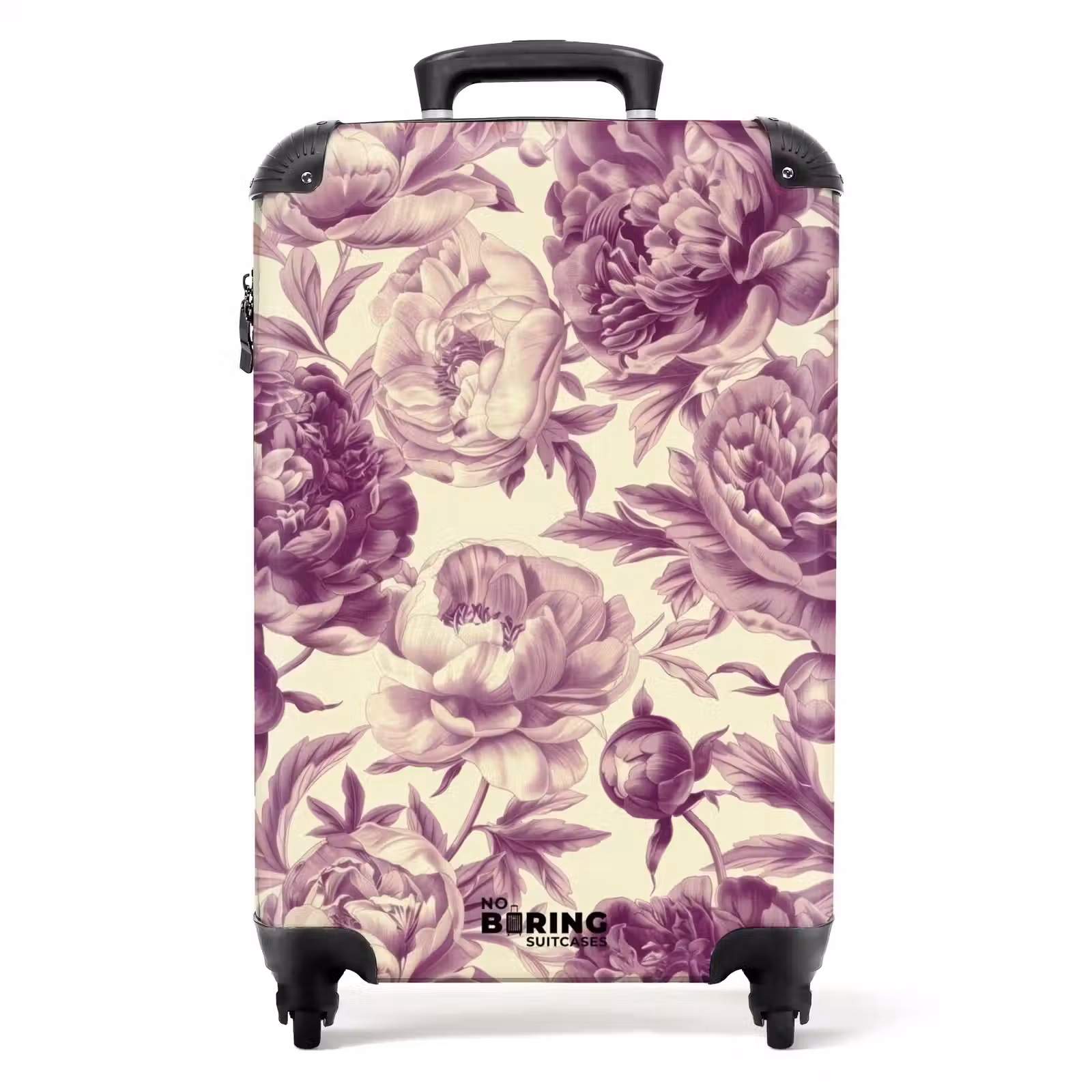 Valise - Fleurs vintage - Rose — 1