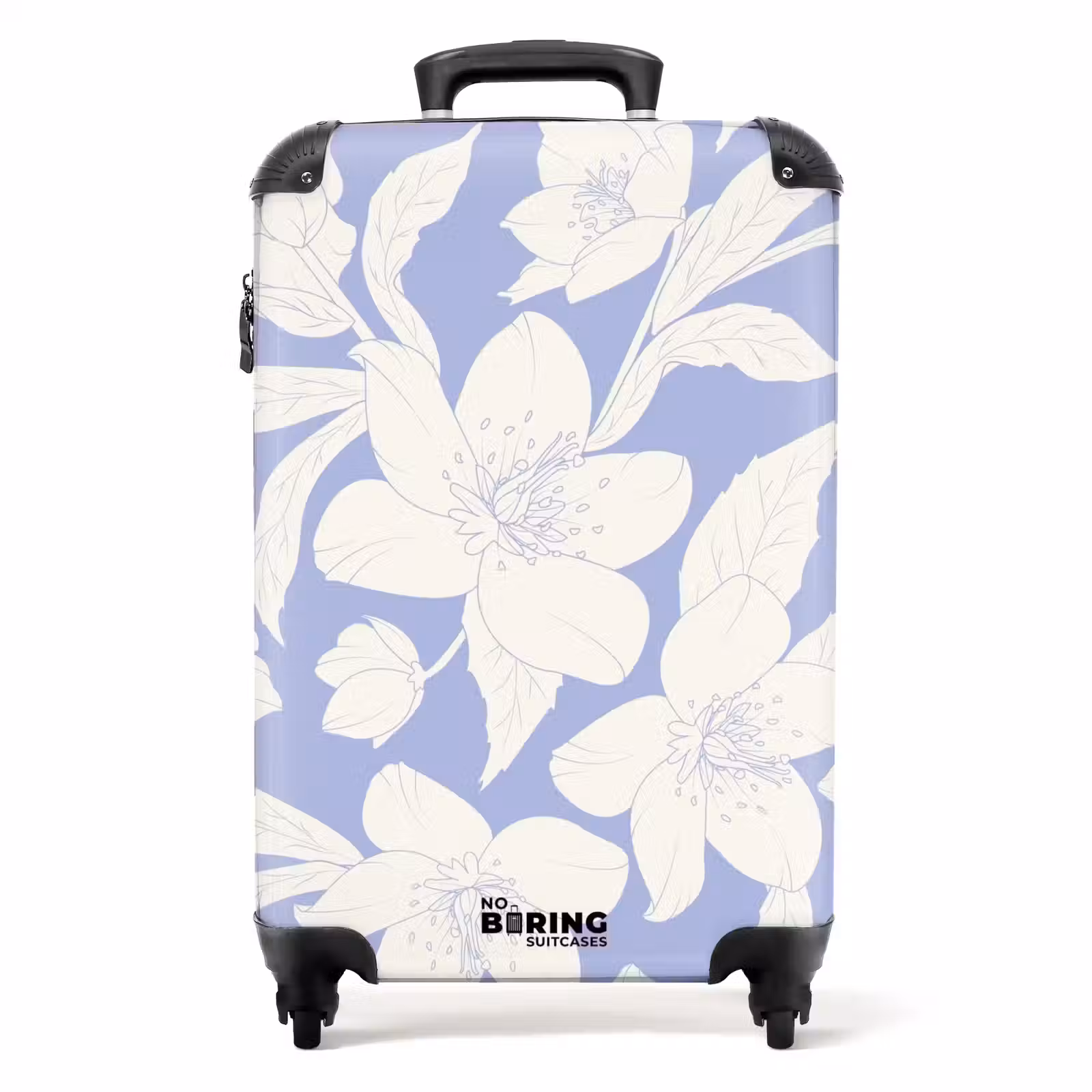 Valise - Fleurs vintage - Violet — 1