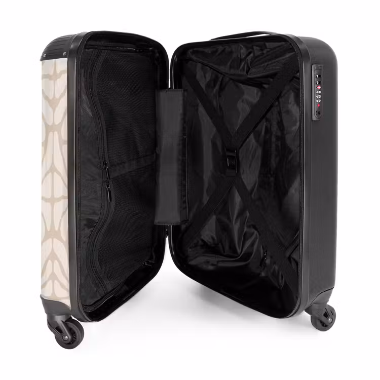 Valise - Fleurs pastel - Beige — 4