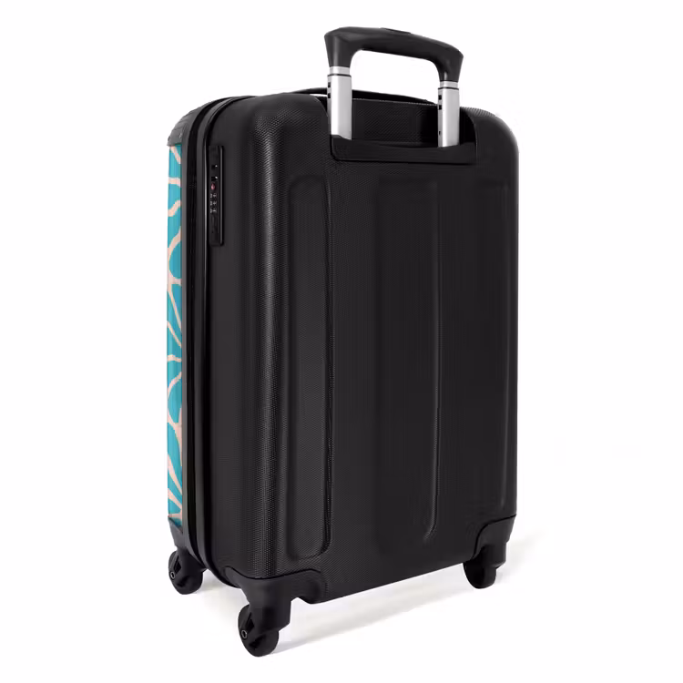 Valise - Fleurs pastel - Bleu — 3