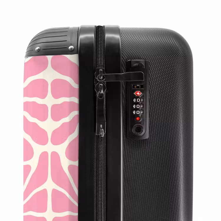 Valise - Fleurs pastel - Rose — 5