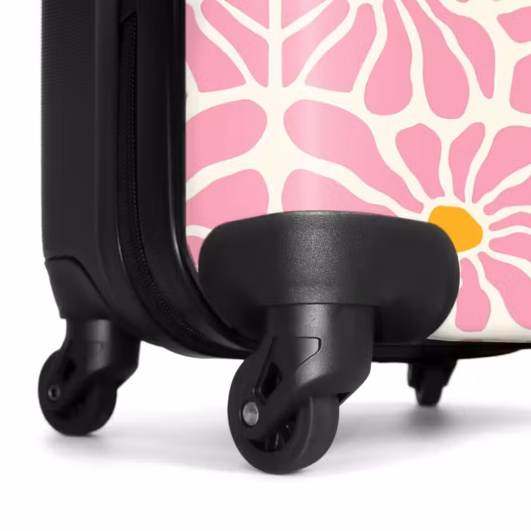 Valise - Fleurs pastel - Rose — 6
