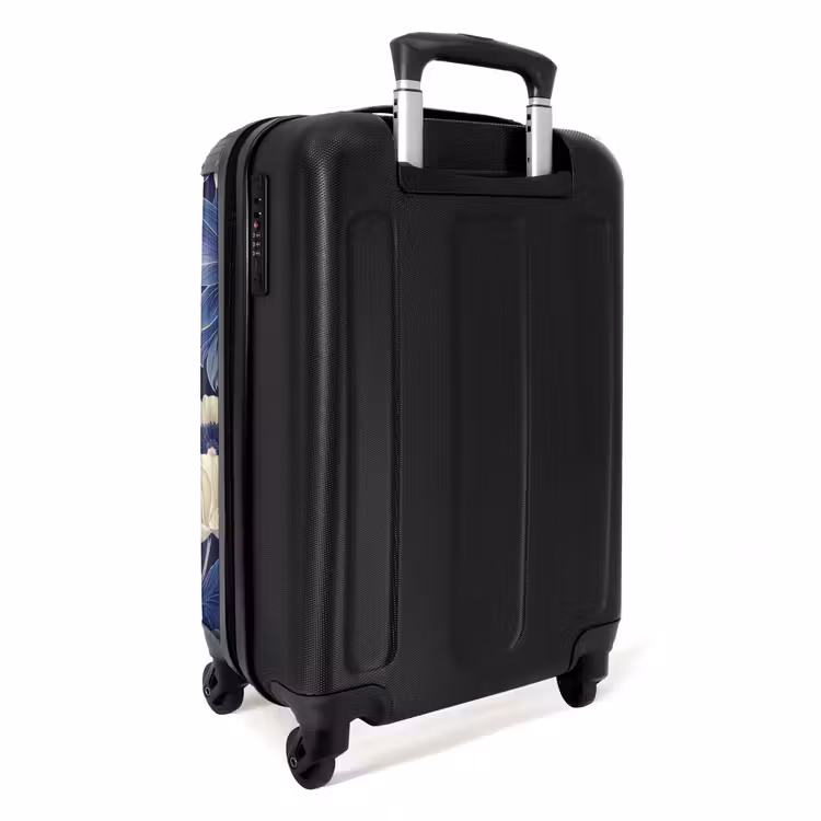 Valise - Fleurs vintage - Bleu — 3
