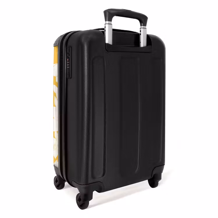 Valise - Fleurs vintage - Jaune — 3