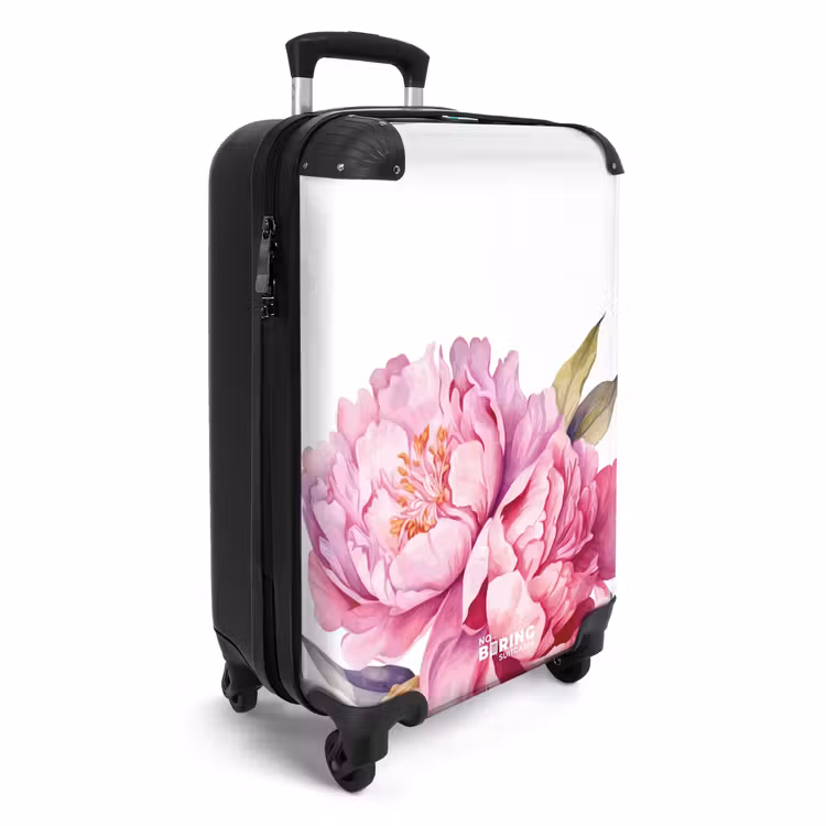 Valise - Fleurs vintage - Pivoines — 2