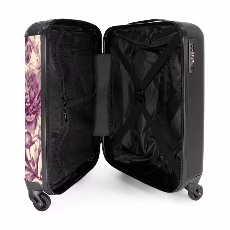 Valise - Fleurs vintage - Rose — 4