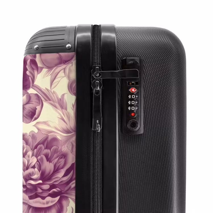 Valise - Fleurs vintage - Rose — 5
