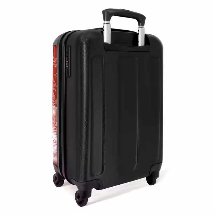 Valise - Fleurs vintage - Rouge — 3