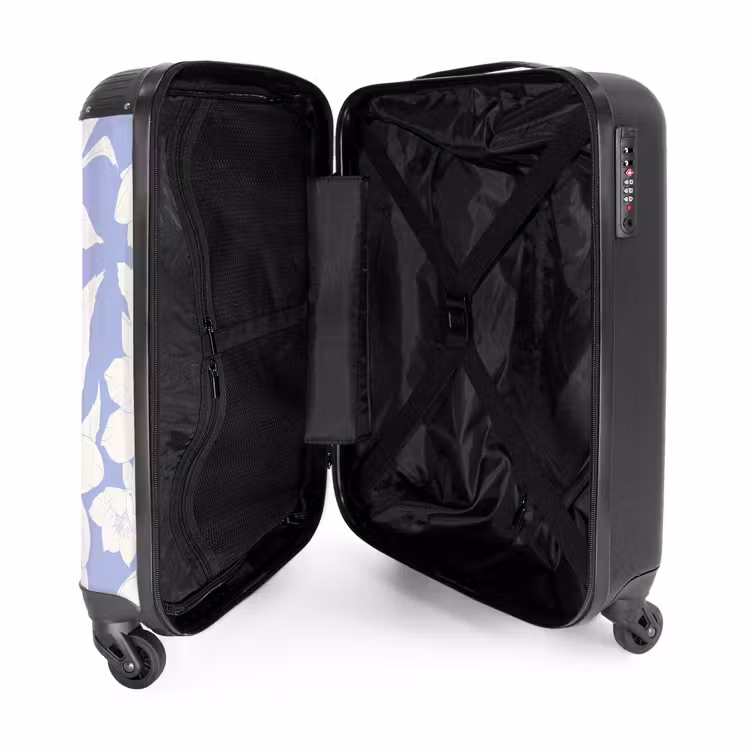 Valise - Fleurs vintage - Violet — 4