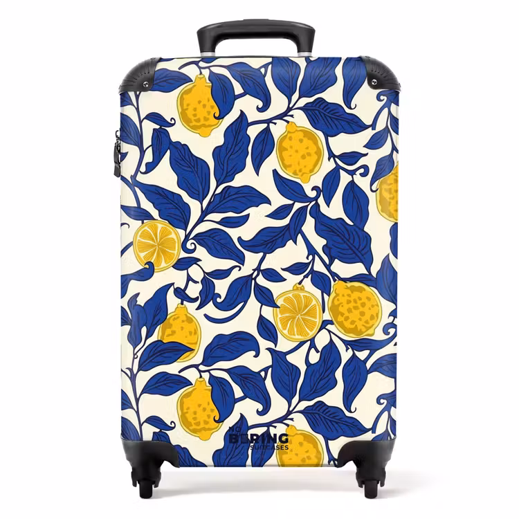 Valise - Fruits pastel - Citrons vintage — 1