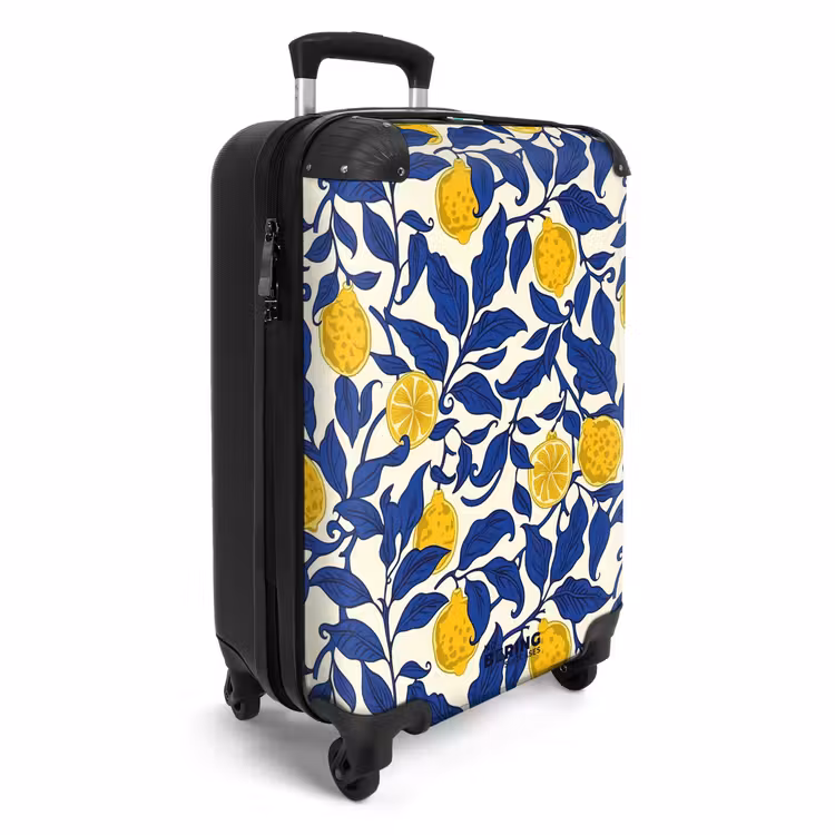Valise - Fruits pastel - Citrons vintage — 2