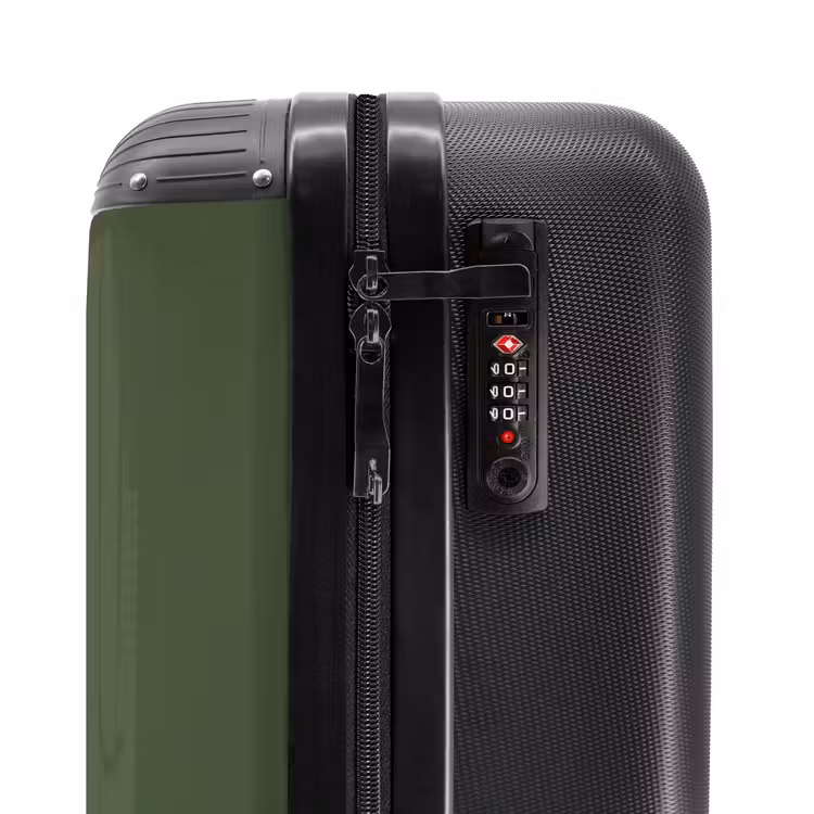 Valise - Palmiers - Palmiers sur fond vert olive — 5