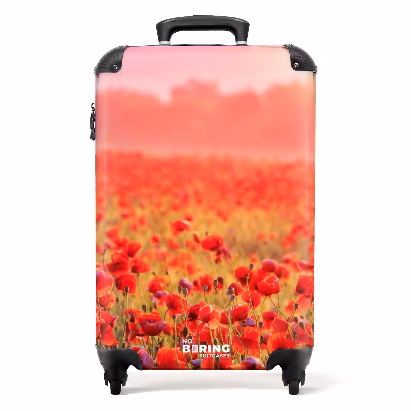 Valise - Coquelicots au coucher du soleil — 1
