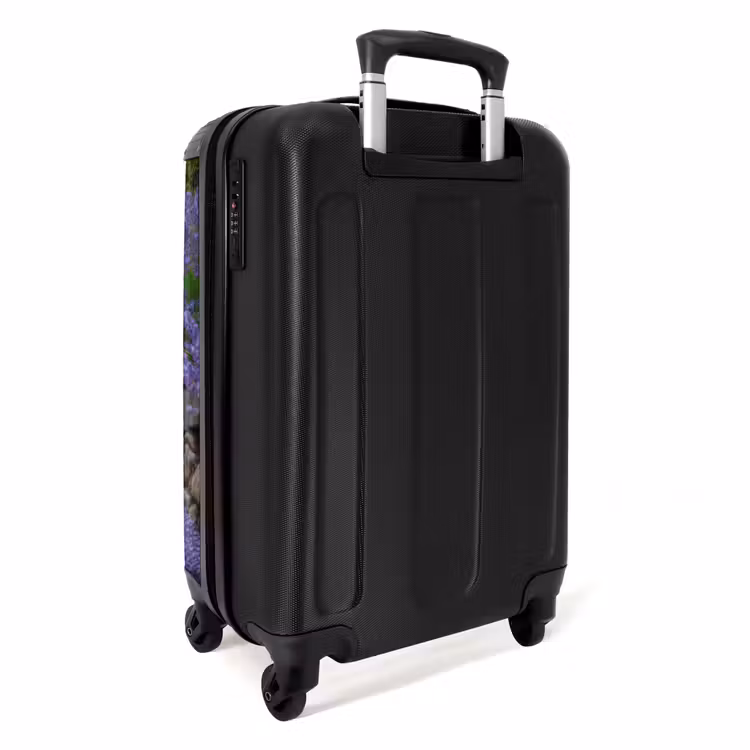 Valise - Chemin avec des buissons de lavande violette — 3