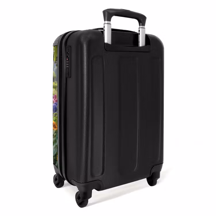 Valise - Chemin de jardin avec des fleurs — 3