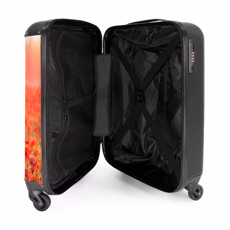 Valise - Coquelicots au coucher du soleil — 4