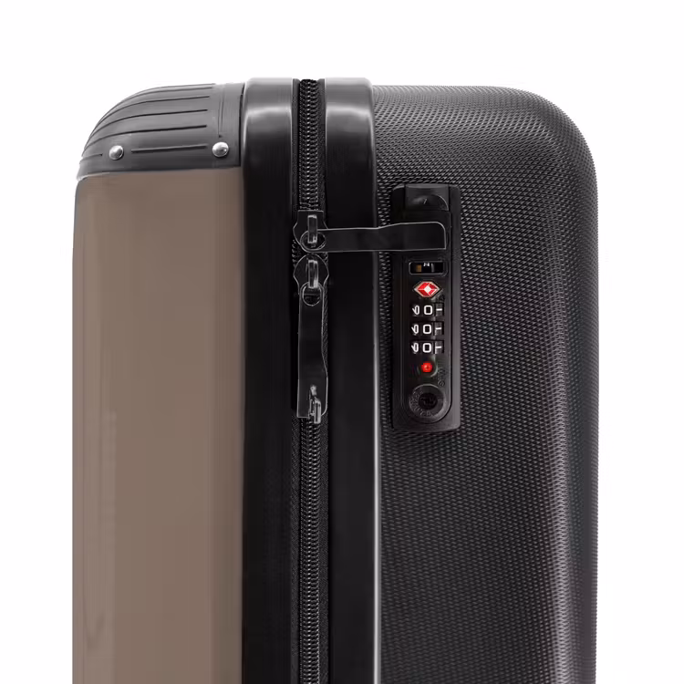 Valise - Minimal - Taupe avec bande noire — 5