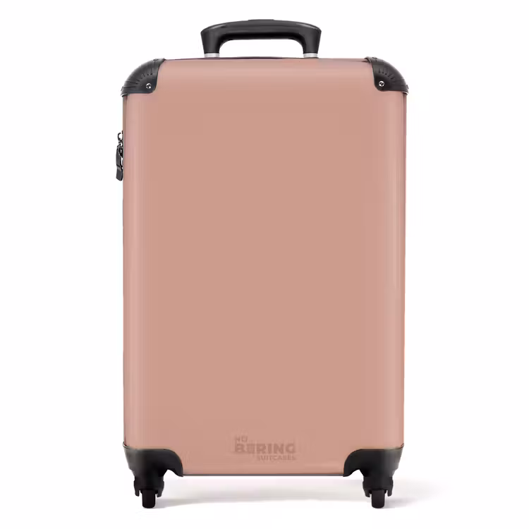 Valise - Nude - Rose foncé — 1