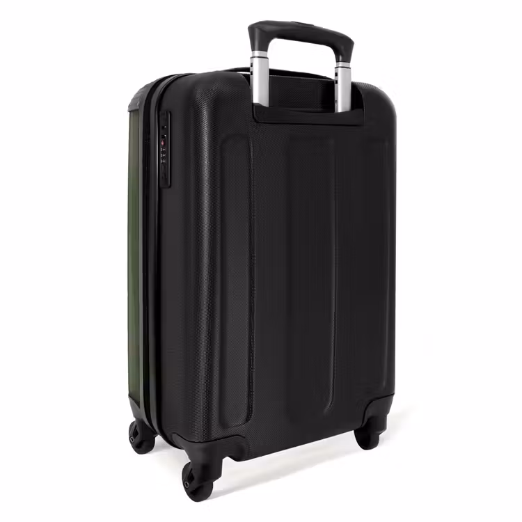 Valise - Palmiers - Île sur fond vert olive — 3