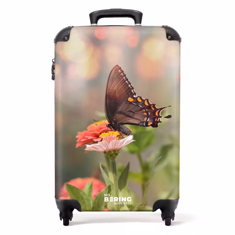 Valise - Papillon sur une fleur — 1