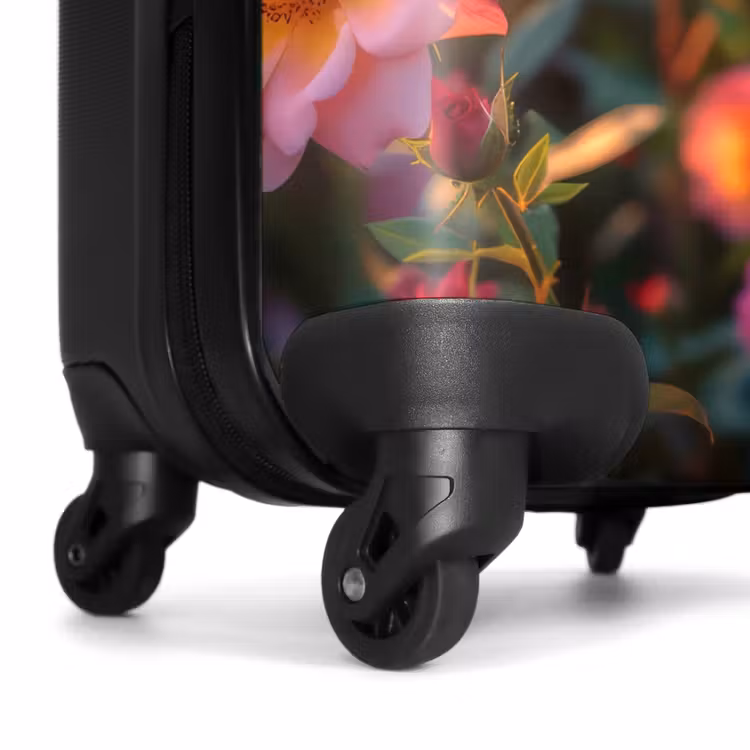 Valise - Roses roses au coucher du soleil. — 6