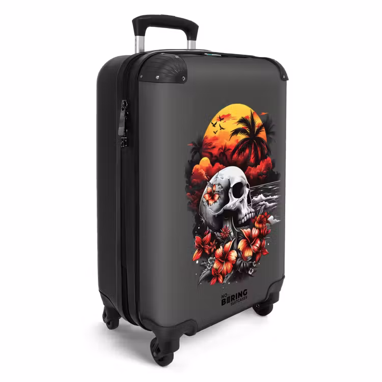 Valise - Style de tatouage - Coucher de soleil de la vie et de la mort — 2