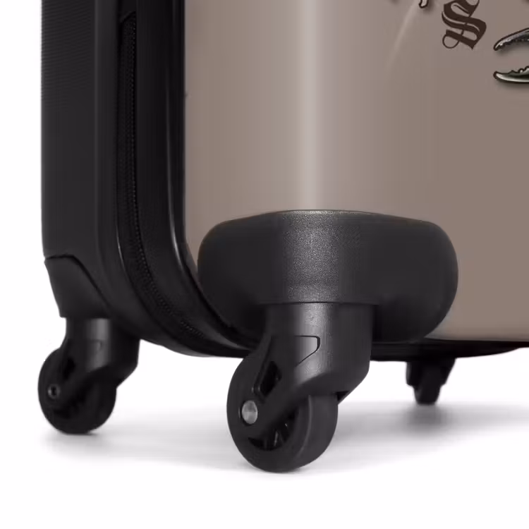 Valise - Style de tatouage- Scorpion réaliste sur fond marron — 6