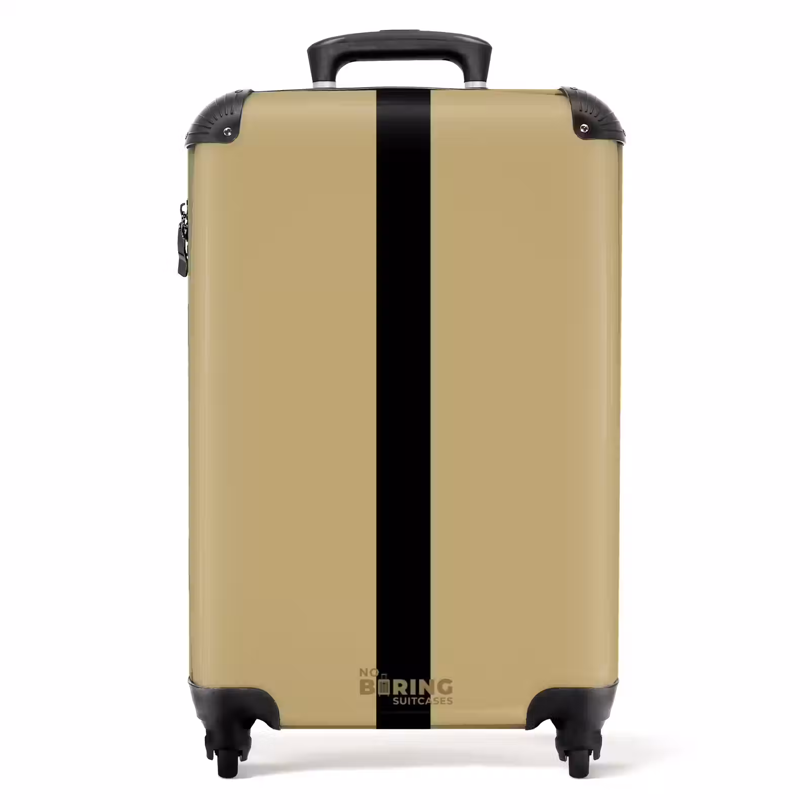 Valise - Minimal - Doré avec une bande noire — 1