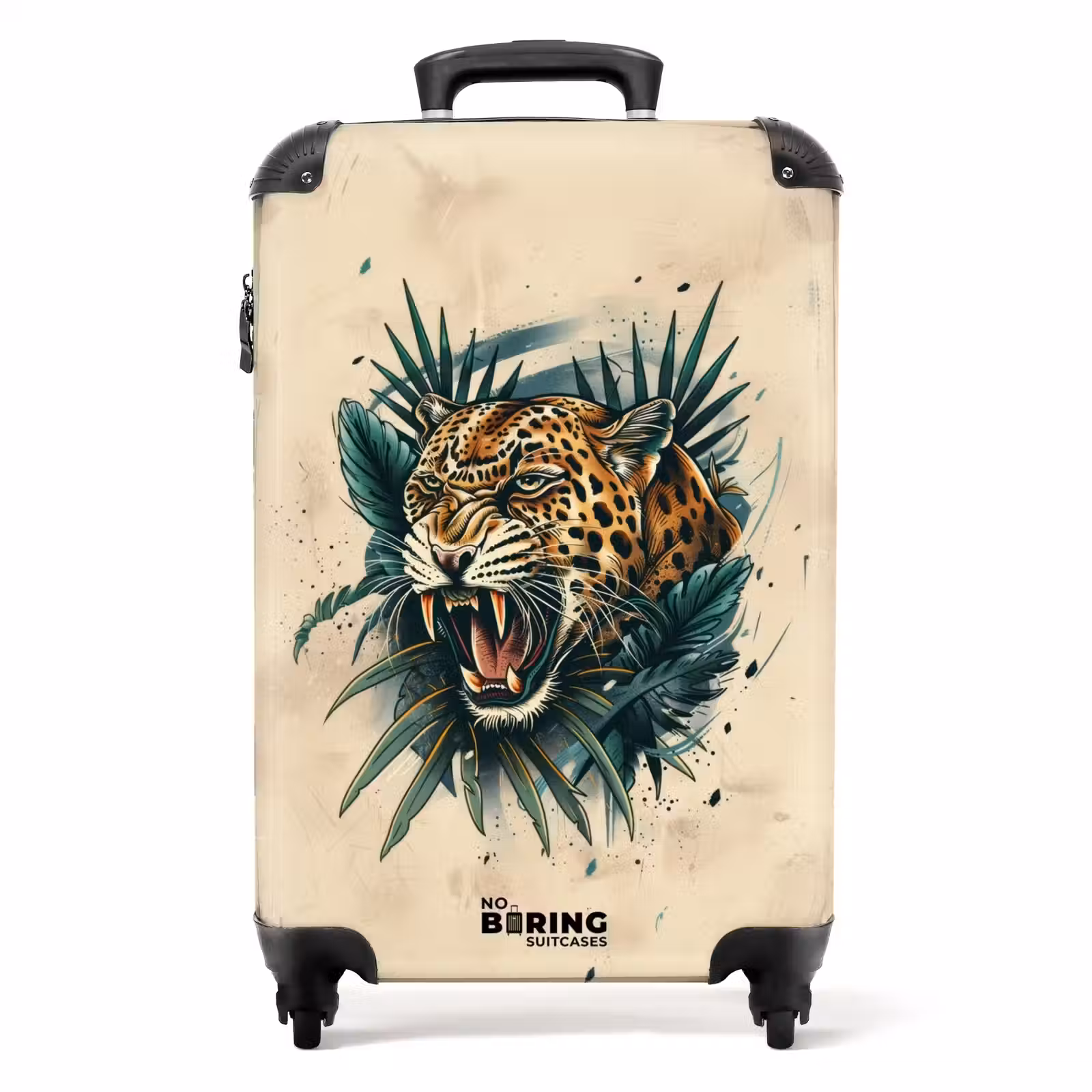 Valise - Style de tatouage - Le léopard combattant — 1