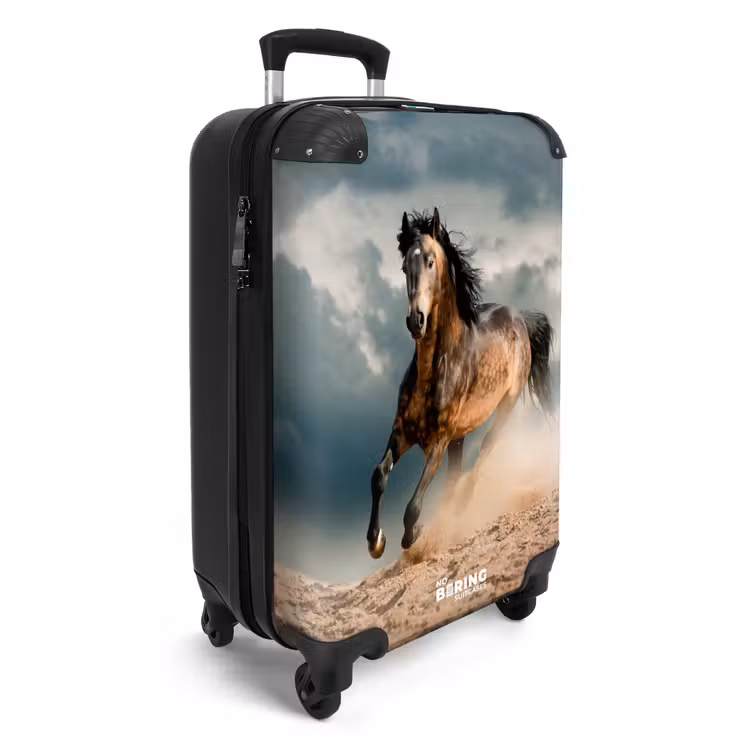 Valise - Cheval marron courant — 2