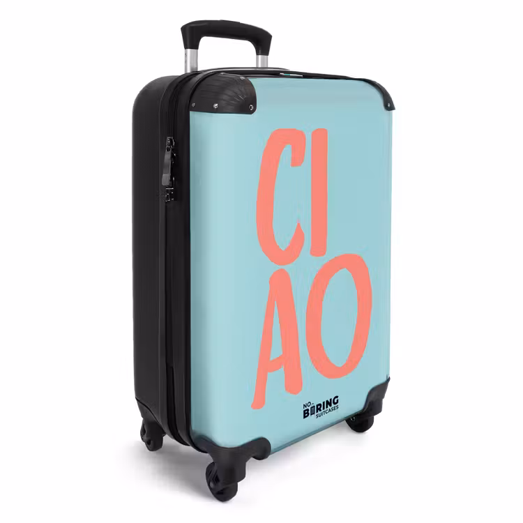Valise - Citations - Ciao aqua blue — 2