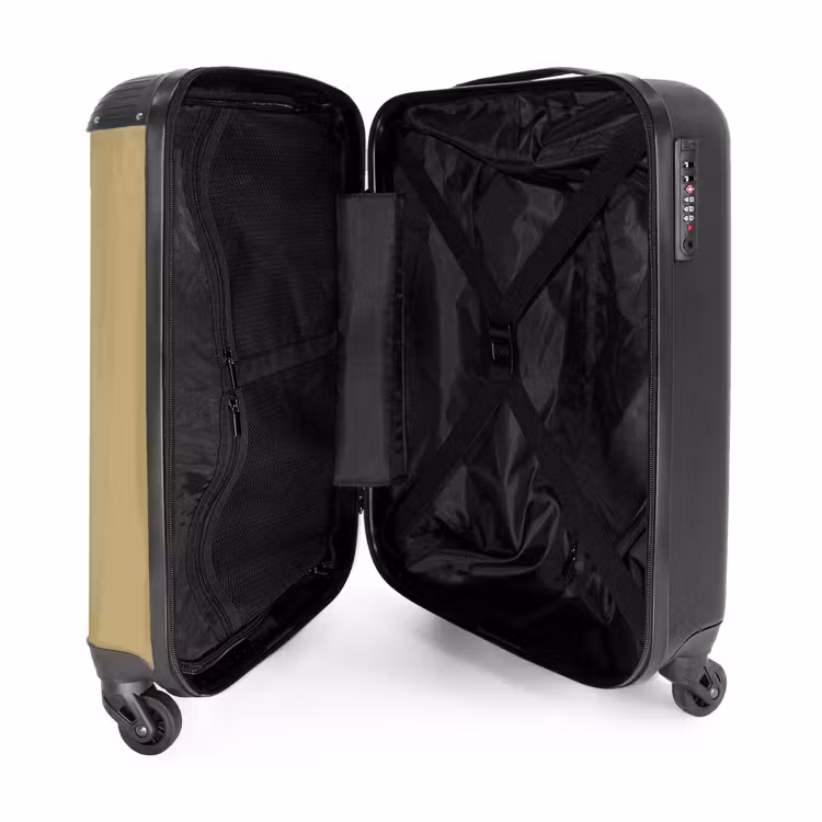 Valise - Minimal - Doré avec une bande noire — 4