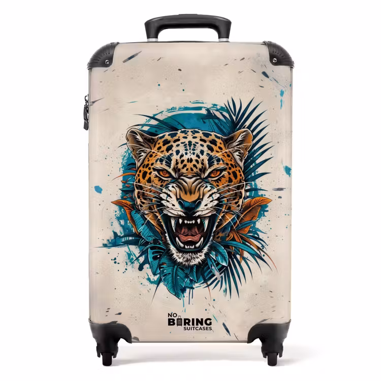 Valise - Style de tatouage - La colère du léopard — 1