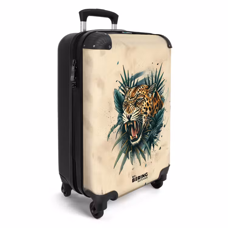 Valise - Style de tatouage - Le léopard combattant — 2