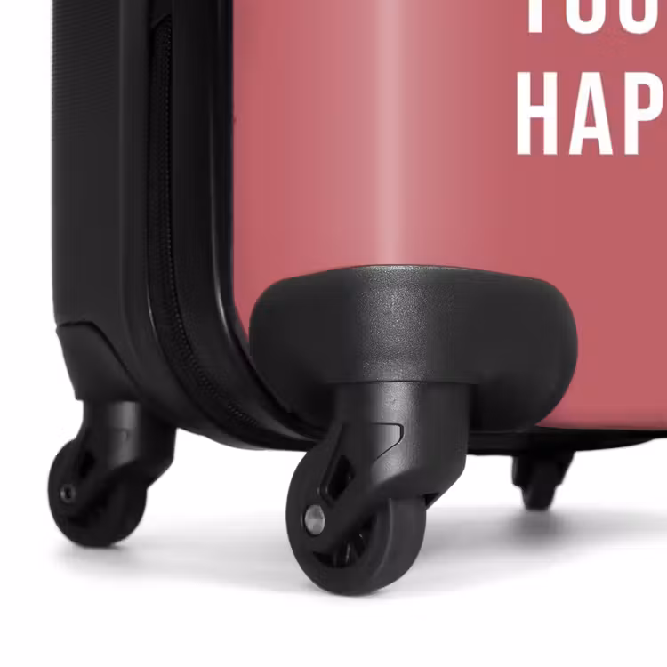 Valise - Citations - Faites ce qui vous rend heureux : rouge baies — 6