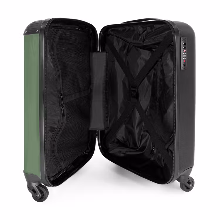 Valise - Citations - Faites ce qui vous rend heureux vert mousse — 4
