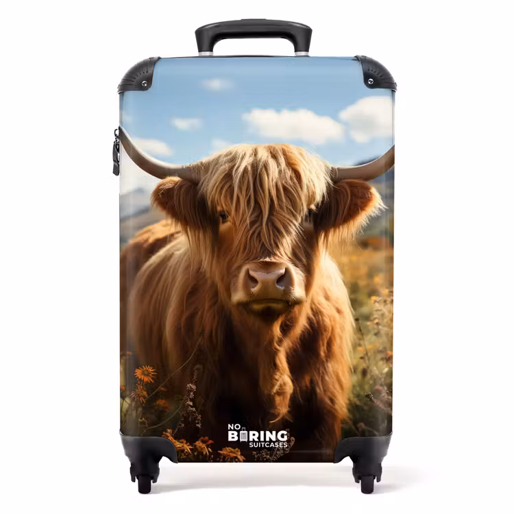 Valise - Highlander écossais au pâturage — 1