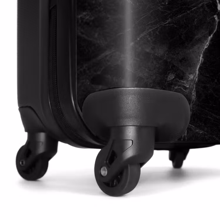 Valise - Citations - Boss - Aspect marbré - Or - Noir — 6