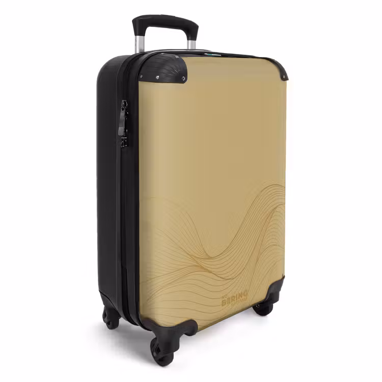 Valise - Minimal - Doré avec des reflets dorés — 2