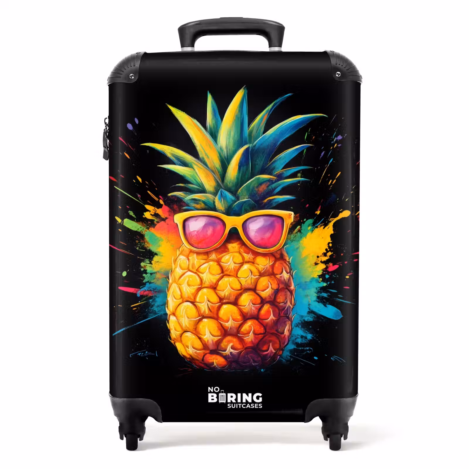 Valise - Ananas d'été avec lunettes de soleil — 1