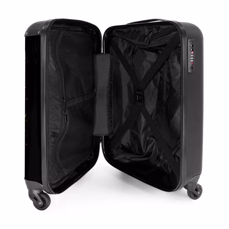 Valise - Chien d'été avec graffitis colorés — 4