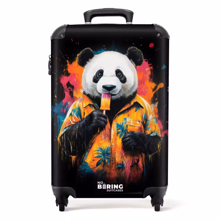 Valise - Panda d'été avec glace — 1