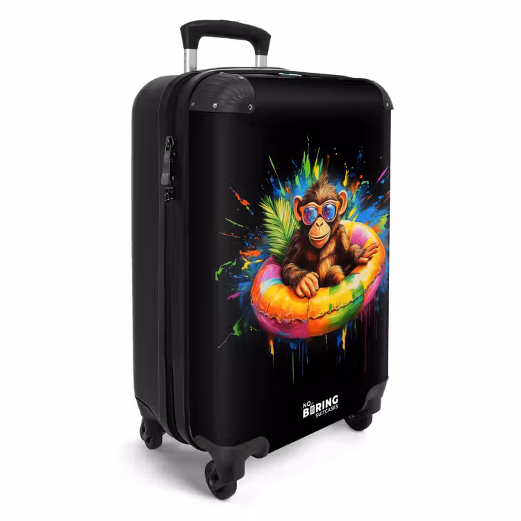 Valise - Singe d'été avec bandeau de natation coloré — 2