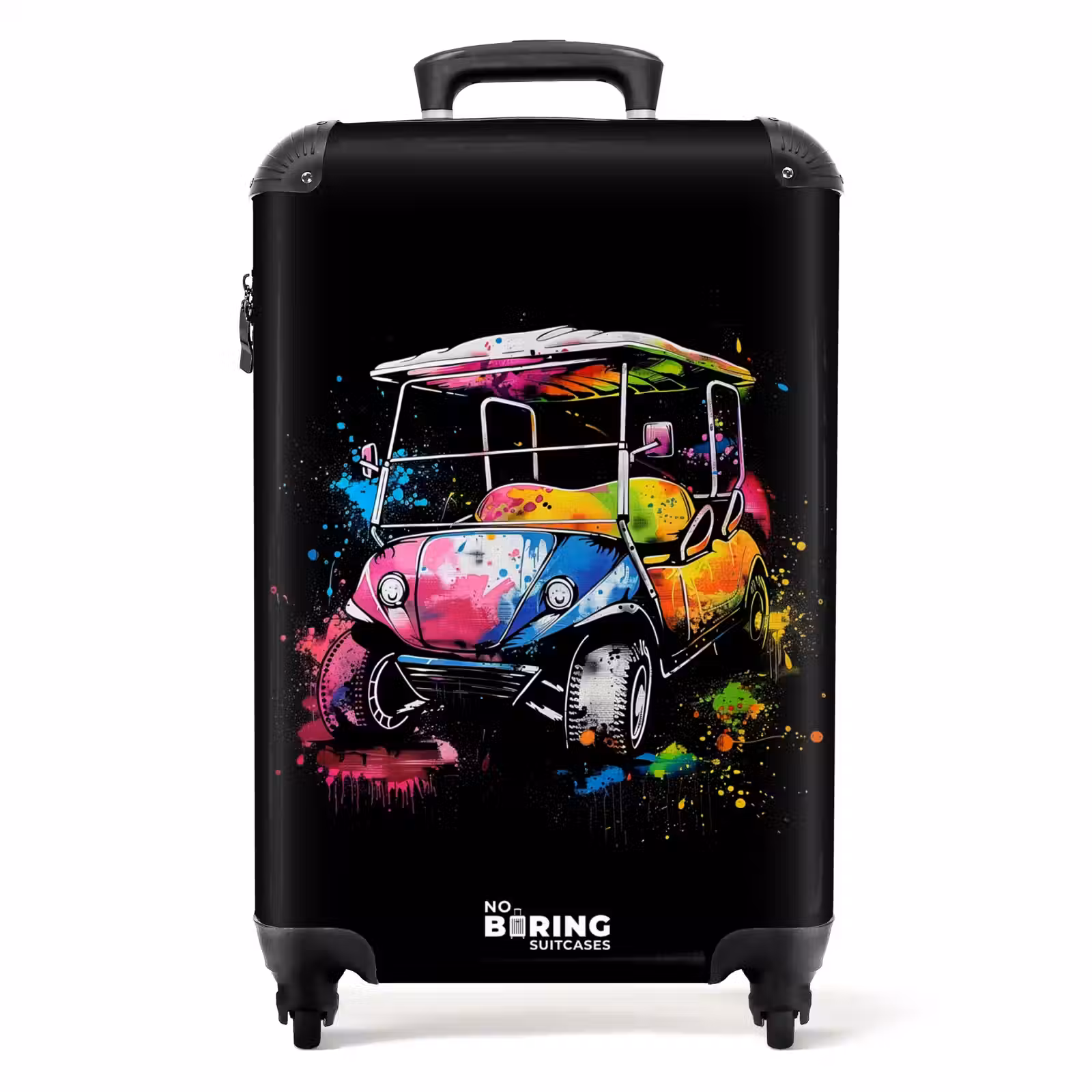Valise - Chariot de golf avec graffitis — 1
