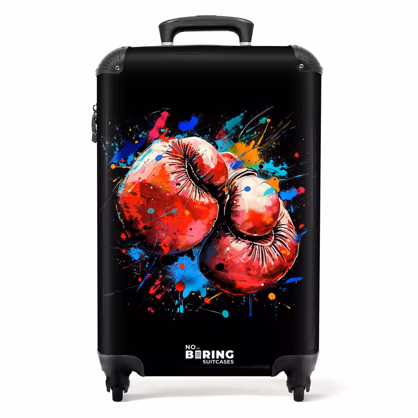 Valise - Gants de boxe rouges avec peinture — 1