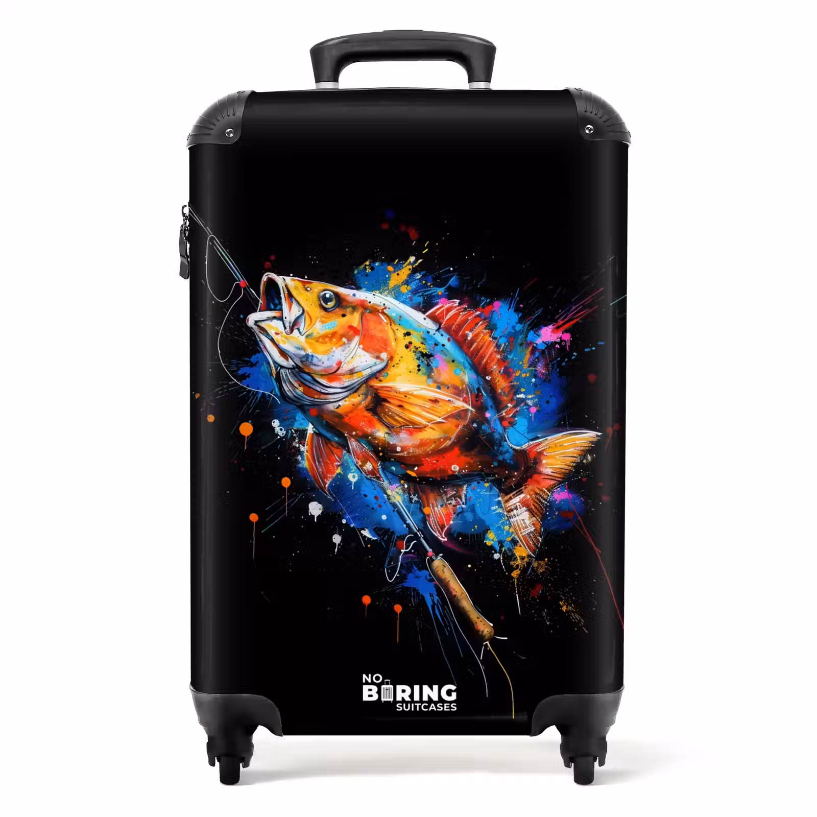 Valise - Pêche sportive avec graffitis — 1