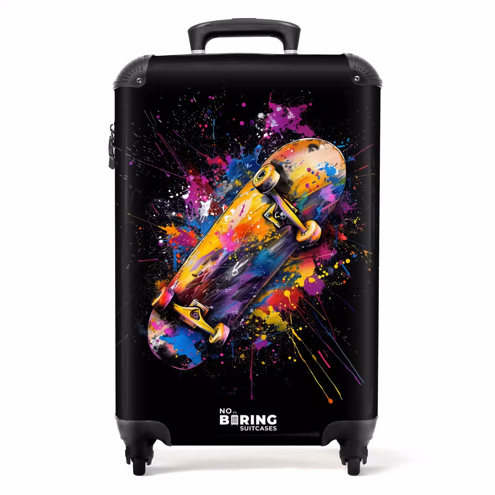 Valise - Skateboard avec graffiti — 1