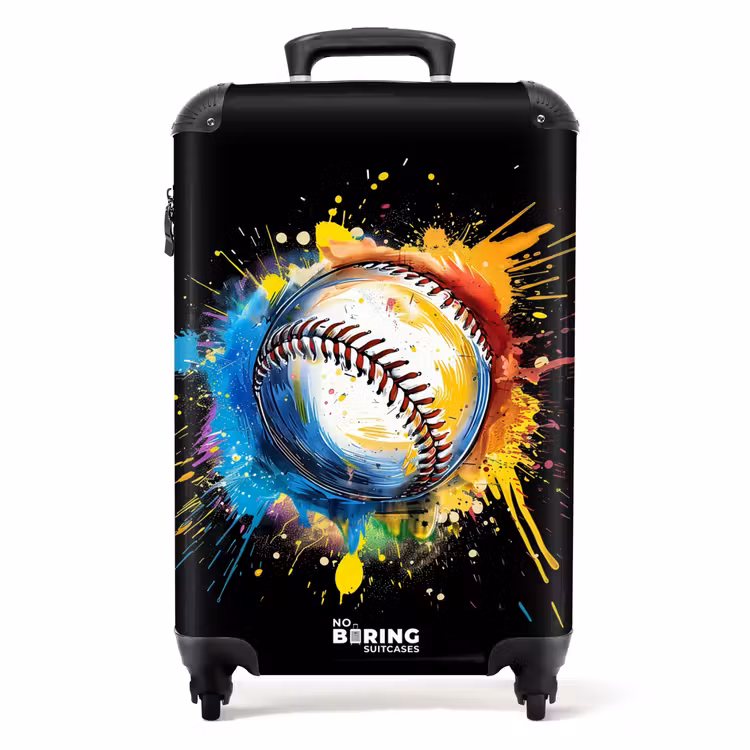 Valise - Baseball avec graffitis — 1