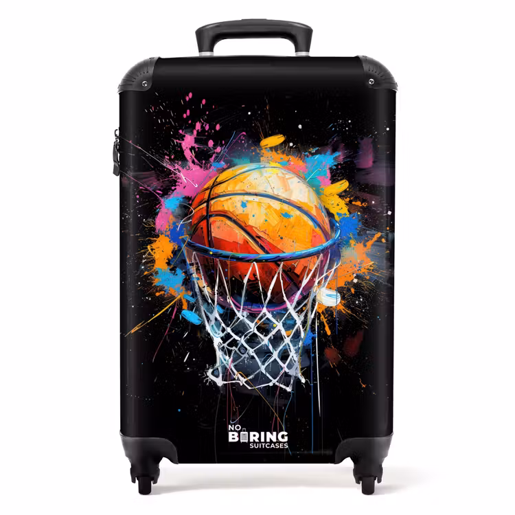 Valise - Basket-ball avec graffitis — 1